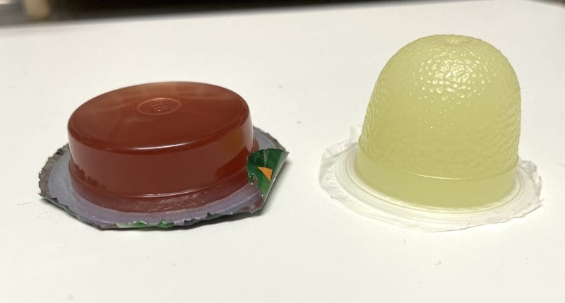 昆虫ゼリーのカップ形状